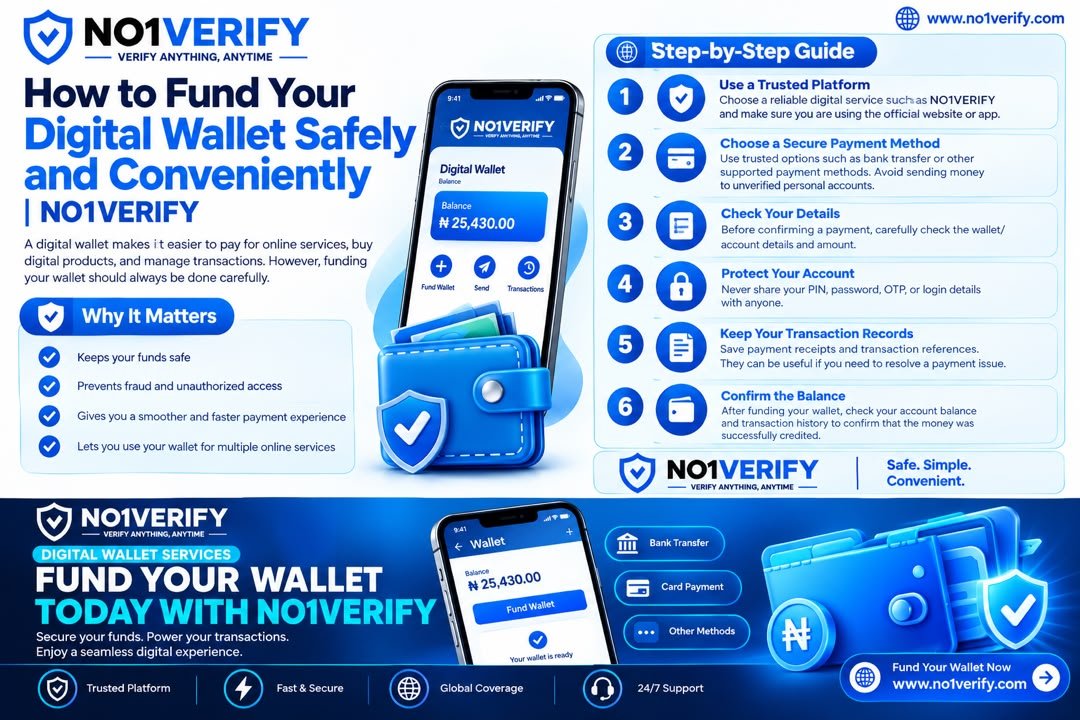 How to fund your digital wallet safely and conveniently 